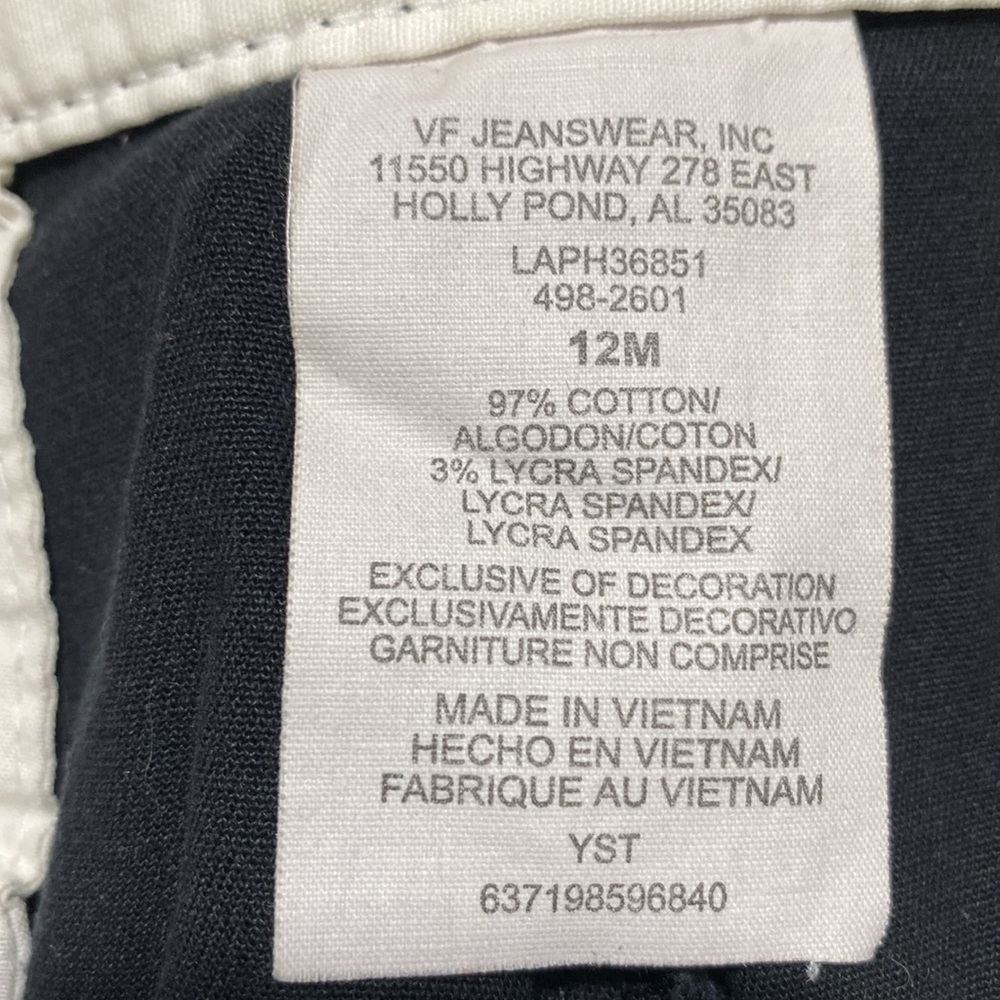 LEE KHAKIS Women’s High-Rise Dressy Black Cotton/Spandex Blend Capris 12M - Picture 3 of 16